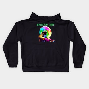 spaced out spaceman Kids Hoodie